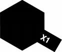 TAM80001.jpg. X-1 Black Enamel