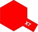 TAM80007.jpg. X-7 Red Enamel