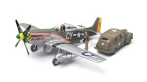 TAM89732.jpg. 1/48 P-51D & US Staff Car