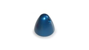 DUB765.jpg. Spinner Prop Nut8mm x 1.25Blue