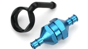 DUB833.jpg. In-Line Fuel Filter Blue