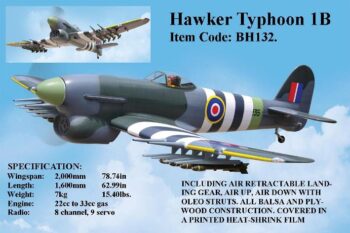 BH132.jpg. Black Horse Hawk Typhoon 33cc