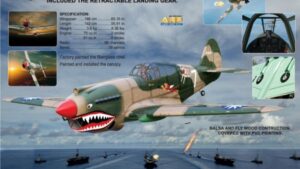 BH56.jpg. Black Horse P-40C Tomahawk