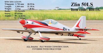 BH116.jpg. Black Horse Zlin 55 10cc/72