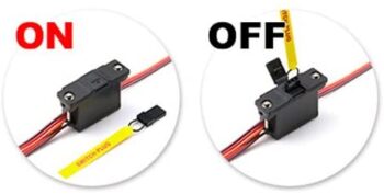 JRC04508_1.jpg. JR Propo E-SWITCH HARNESS D DEANS TYPE