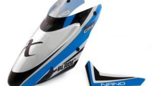 BLH3318A.jpg. Complete Blue Canopy w/Vertical Fin: nCP