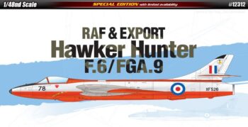 aca12312. 1/48 HAWKER HUNTER F.6/FGA.9