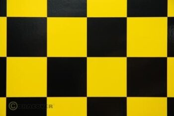 ORA-491-033-071-002.JPG. Oracover Yellow/Black Checker (2M) Fun 5