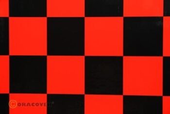 ORA-491-023-071-002.JPG. Oracover Red/Black Checker (2M) Fun 5