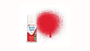 humsa019.jpg. 019 RED ACRYL SPRAY