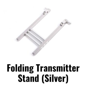 cf-t033-t-1. Folding Transmitter Stand JR / Futaba Radios Silver