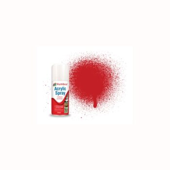humsa220.jpg. 220 ITALIAN RED ACRYL SPRAY