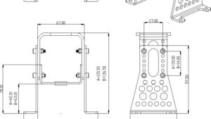 a40-a50-motor-mount-alu-complete-set-15726618_b_0. A40/A50 Motor Mount Alu complete set
