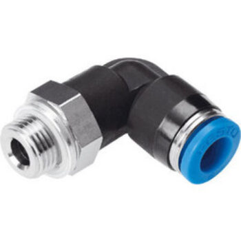 f186327. Festo push L-conn 1/2" - 6mm pipe