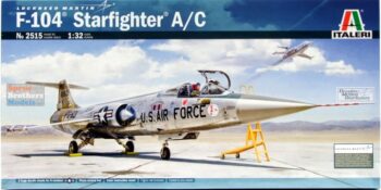 ita2515. 1/32 F-104 A/C Starfighter