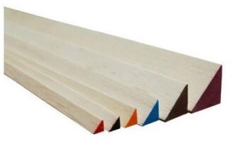 BALSA-T-15x15 #1. Balsa Triangle 15mmx15mmx1m