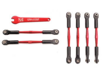t5539x. Turnbuckles, aluminum (red-anodized)