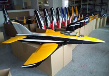 TOP-J0002D.jpg. Odyssey Sport Jet ARF Yellow (Excl Retracts)