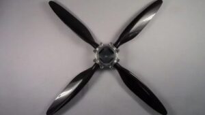 2. Carbon fiber propeller 4 Blade