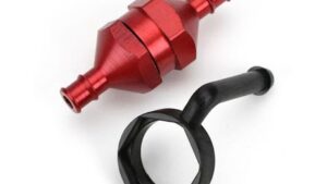 DUB2307.jpg. In-Line Fuel Filter Red Air/Car