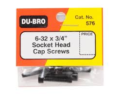 DUB576_1.jpg. Socket Cap Screws6-32 x 3/4Inc