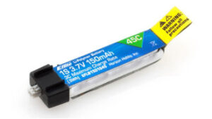 EFLB1501S45_1.jpg. 150mAh 1S 3.7V 45C LiPo Battery