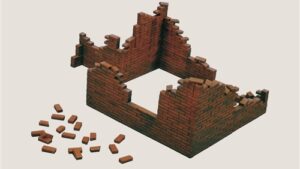 ITA405.jpg. 1/35 Brick Walls