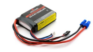 SPMB2200LFRX.jpg. 2200mAh 2S 6.6V Li-Fe Receiver Battery
