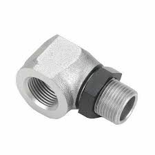 SAI125A140.jpeg. Muffler Right angle adaptor w/nut FA125