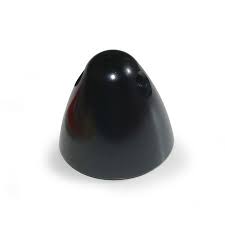 DUB738.jpg. Spinner Prop Nut1/4-28Black