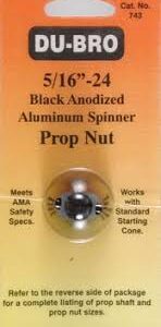 DUB743_1.jpg. Spinner Prop Nut5/16-24Black