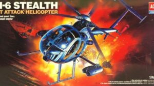 ACA12260.jpg. 1/48 MH-6 STEALTH CHOPPER