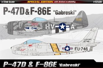 ACA12530.jpg. 1/72 P-47 AND F-86E GABRESKI