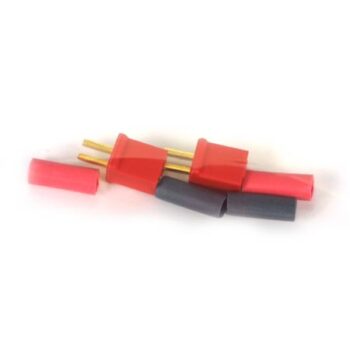 WSD1222.jpg. Deans Micro Plug 2R Male/Female Red Pol