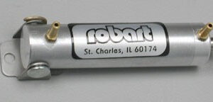 ROB165.jpg. Robart 3/8 inch Air Cylinder w/ Mounting