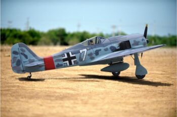 BH178_2.jpg. Black Horse Focke Wulf 120cc Gas