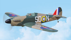 BH147_1.jpg. Black Horse Hawk Hurricane 46 incl Oleo Struts