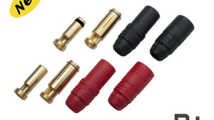HA7032.jpg. RJX 7mm Antispark Connector (Red 1 Set/Black 1 Set)