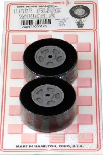 WH17-5517.JPG. Dave Brown 44.4mm (1.75") x 19mm EVA Foam Lite Flite Wheels for 4mm Axle (2 Pack)