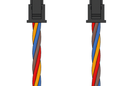 31103-0011. Pump cable (BUS) (28cm)