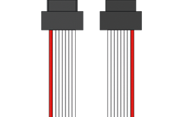 31161-0004. Jetcat ERNI cable 8 pole, 40 cm