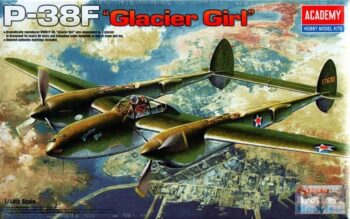 aca12208. 1/48 P-38F GLAZIER GIRL