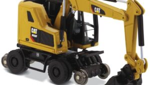 dm85656. 1/87 CAT M323F Railroad Wheeled Excavator