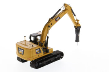 dm85657-3. 1/50 323 Hydraulic Excavator w/4 Tools HL