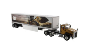 dm85666. 1/50 CAT CT660 w/CAT Mural Trailer