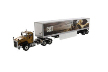dm85666-2. 1/50 CAT CT660 w/CAT Mural Trailer