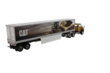 dm85666-4. 1/50 CAT CT660 w/CAT Mural Trailer