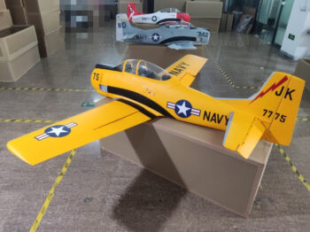 4. Top-RC T-28 Trojan 111" Yellow (Excl Retracts)