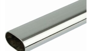 KS5095.jpg. LARGE BRASS OVAL TUBE