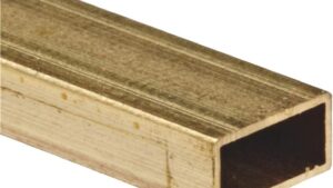KS8266.jpg. 5/32X5/16 RECT. BRASS TUBE 12"